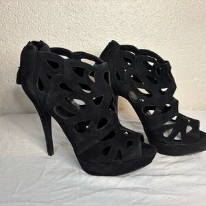Aldo laser cut design heels
